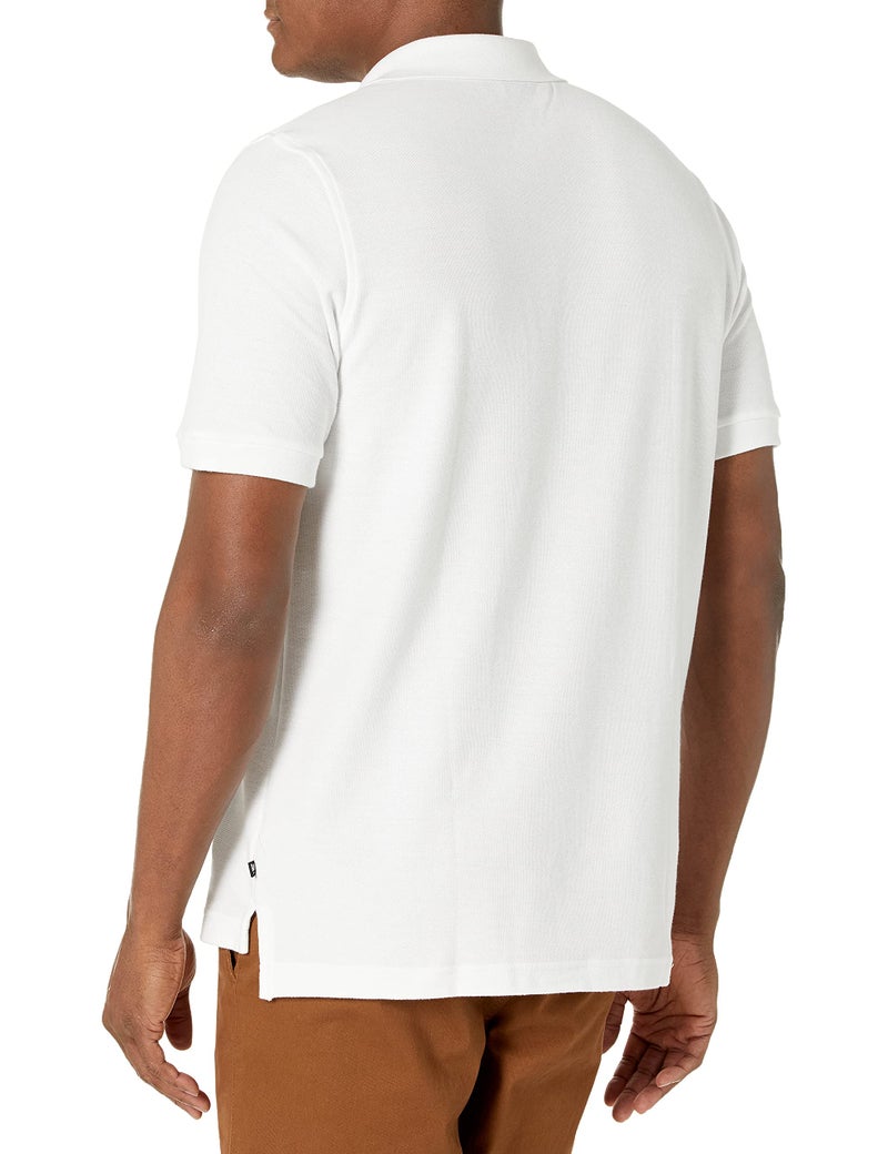 Lee mens Classic Polo Shirt, White, Small US - Image 2